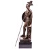 Római harcos - bronz szobor képe